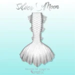 Mermaid Tail Queen Silver Moon