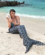 Syreni ogon czarna sieć